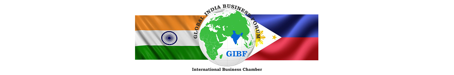 India  Philippines Business and Cultural Council and GIBF logo